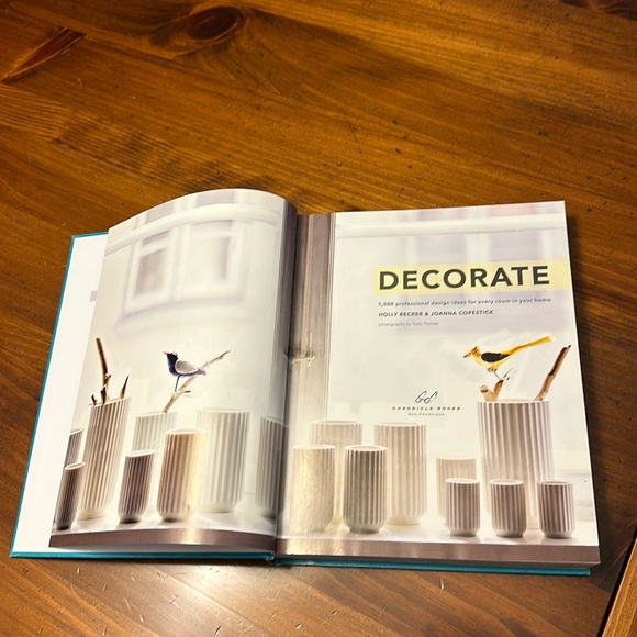 Blue Decorate Coffee Table Book - Picture 4 of 4